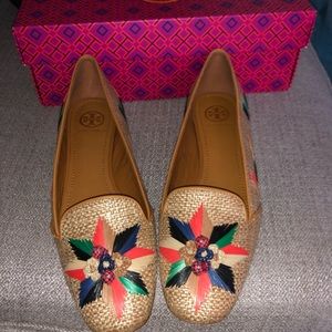 Tory Burch Geraldine Smoking Slippers